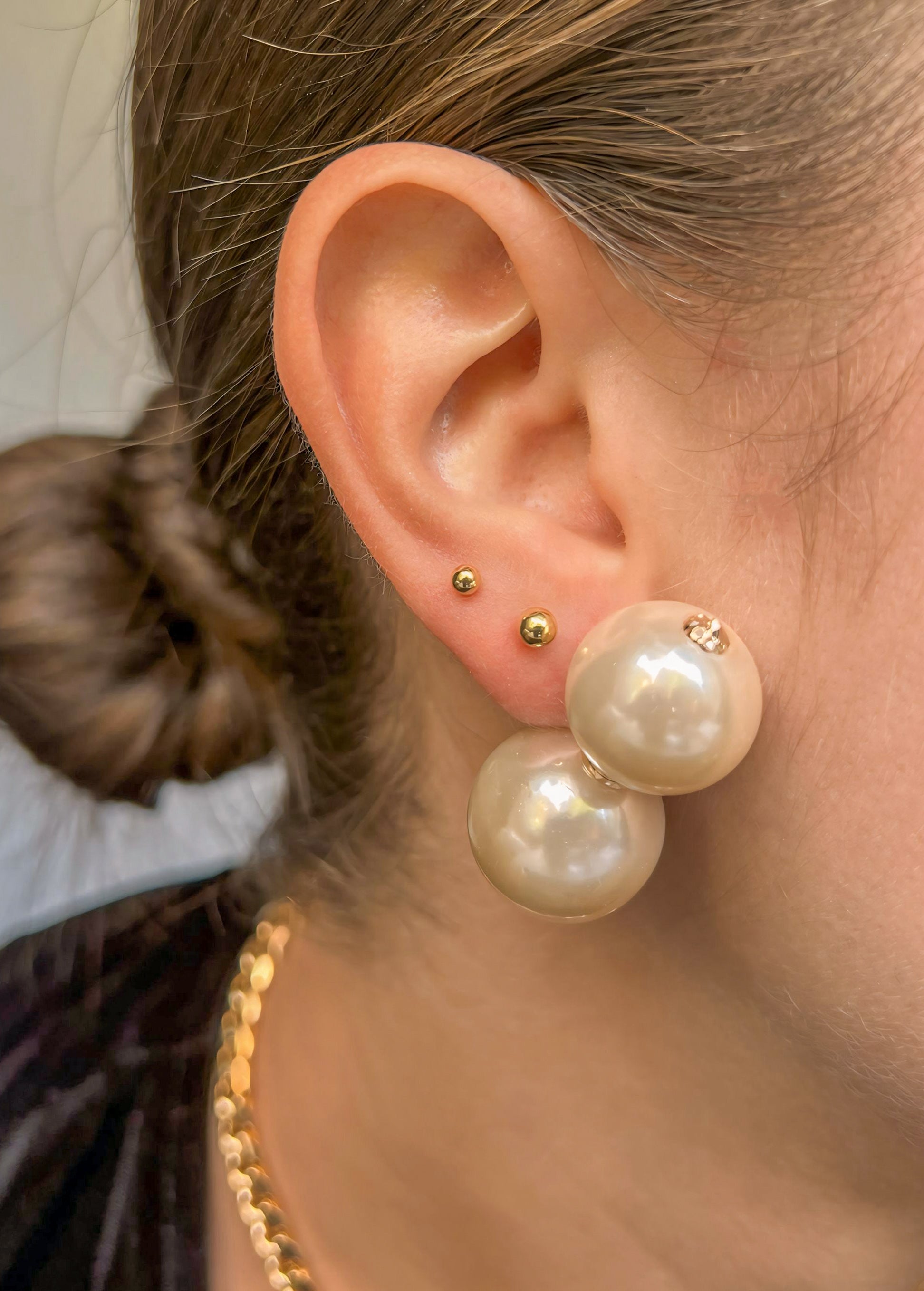 Pearl Chunky Necklace, Bracelet, Earrings or Set – Lacosta Pearl Chunky Necklace, Bracelet, Earrings or Set – Lacosta