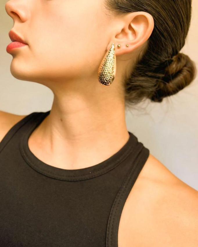 Hammered Teardrop Earrings – Lacosta Jewelry