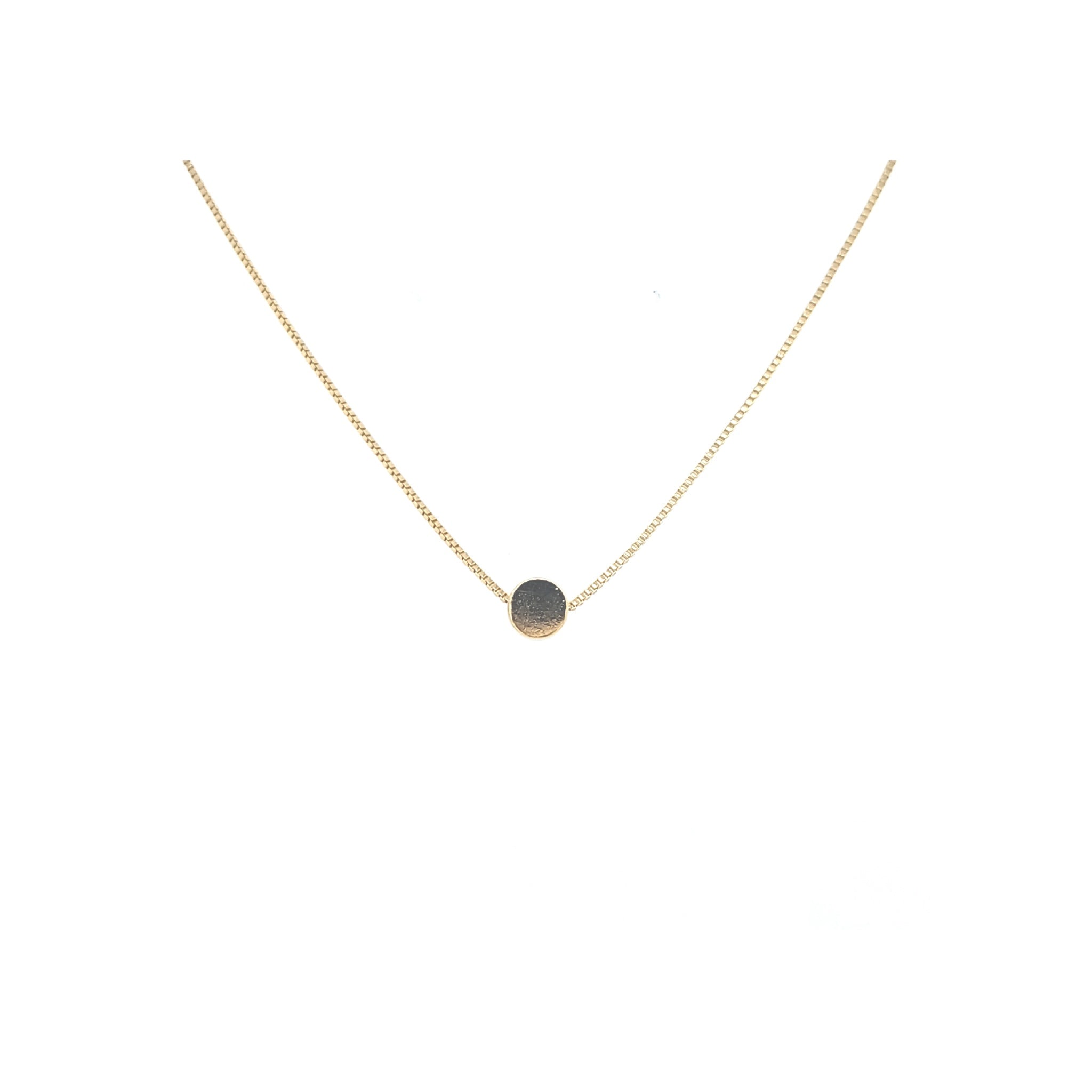 Minimalist Circle Pendant Choker – Lacosta Jewelry